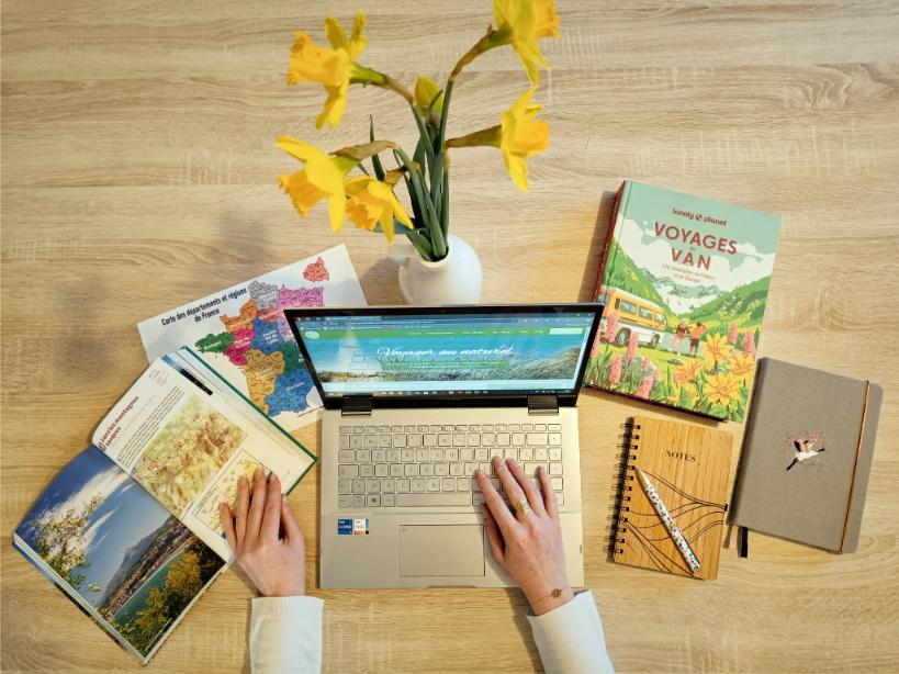 Préparation d'un voyage écoresponsable en France